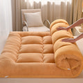 SLOWEN Thickened Mattress Three-dimensional Feather Velvet Mattress Sheet