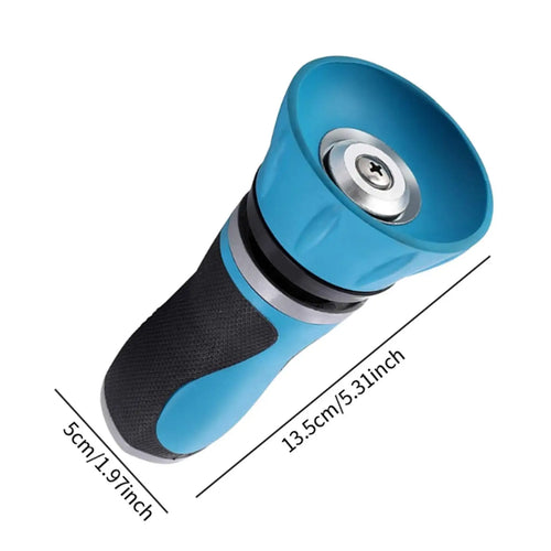 Garden Hose Nozzle Hose Pipe Sprinkler Ergonomic Handle Large Stream Sprayer Nozzle for Home Use Car Wash Showering Pets