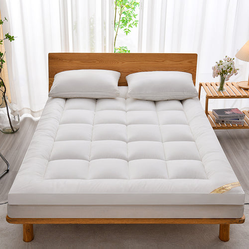 SLOWEN Thickened Mattress Three-dimensional Feather Velvet Mattress Sheet
