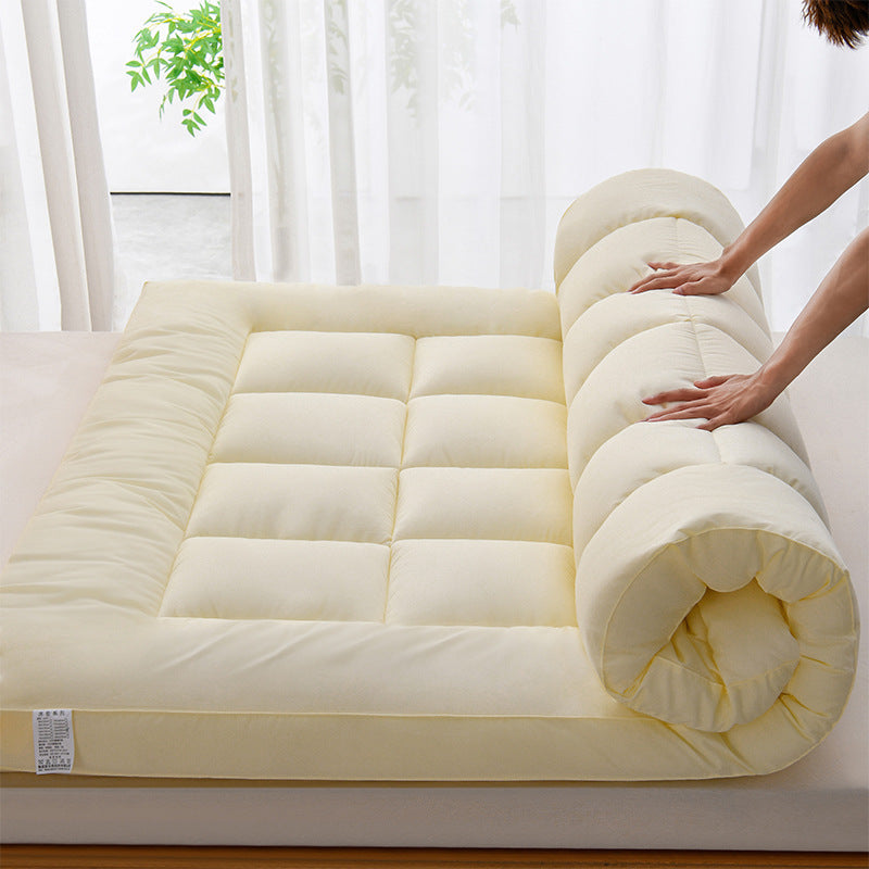 SLOWEN Thickened Mattress Three-dimensional Feather Velvet Mattress Sheet